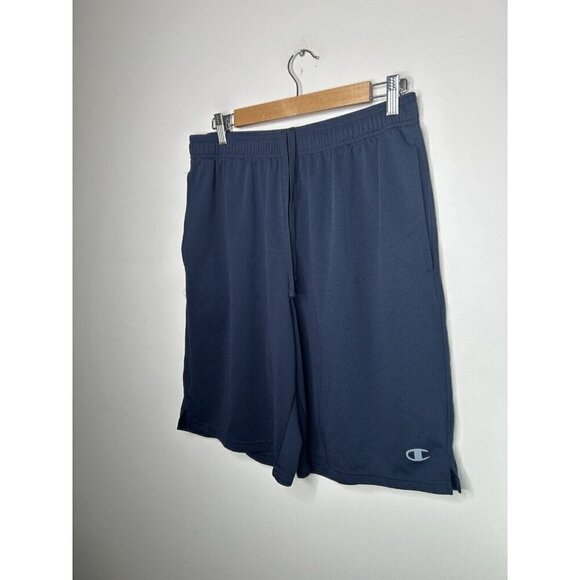 Champion Authentic Men’s Athletic Wear Navy Blue Pocket Shorts Size Large - Picture 4 of 10